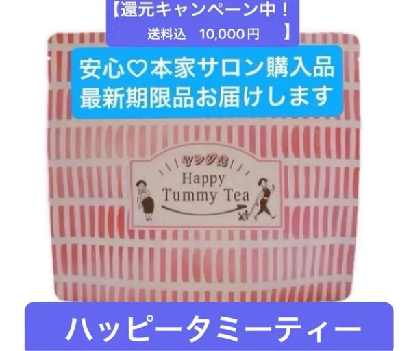 新品未開封 ヤング式腸もみ デトックスハーブティー ハッピータミーティー 生穀菜食 ダイエット ビーガン なまこっこ