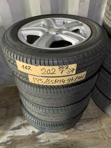 Y462 175/65R14 ヨコハマ yokohama 2009年 PCD100 4H 5.5J 4本セット