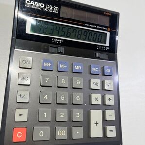 現状品 カシオ DS-20 レトロ CASIO 昭和レトロ 計算機 12桁