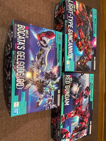 赤いガンダム 軽キャノン ゲルググ ボカタ機 HG