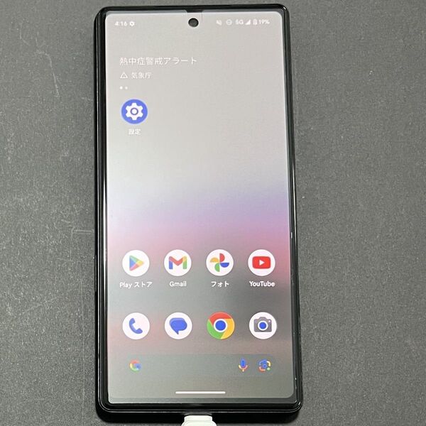 Pixel 6a chalk 128gb ホワイト SIMフリー ジャンク