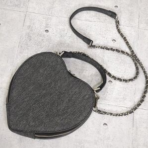 00s y2k archive chain shoulderbag heart