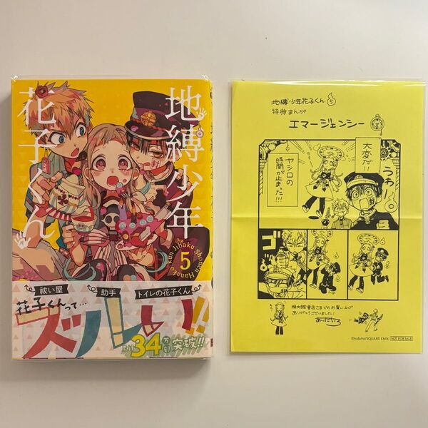 地縛少年花子くん 5巻 精文館書店 特典 イラストペーパー