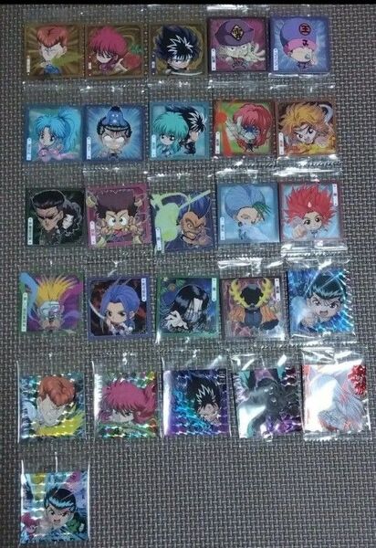 にふぉるめーしょん 幽☆遊☆白書 シール☆ウエハースvol.1 セミコンプリート 26種 26枚