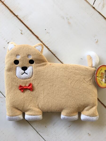 送料無料 フラットパピーポーチ♪ 柴犬 ペンケース メガネケース