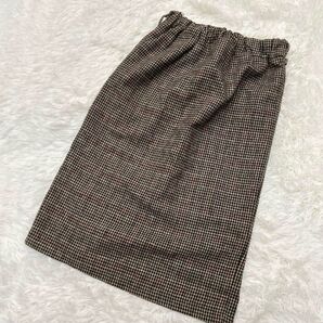 【c942】E hyphen world gallery 膝丈スカート タイト