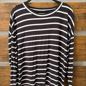 select shopボーダーカットソー¥4000