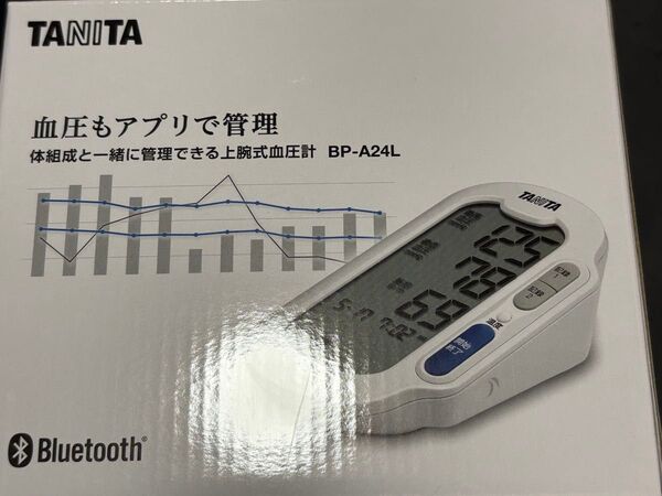 TANITA タニタ 上腕式血圧計 スマホアプリ対応 BP-A24L 美品