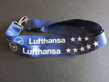 ルフトハンザ■Lufthansa 5 Sterne Airline■5つ星エアライン■ネックストラップ■ランヤード_画像1