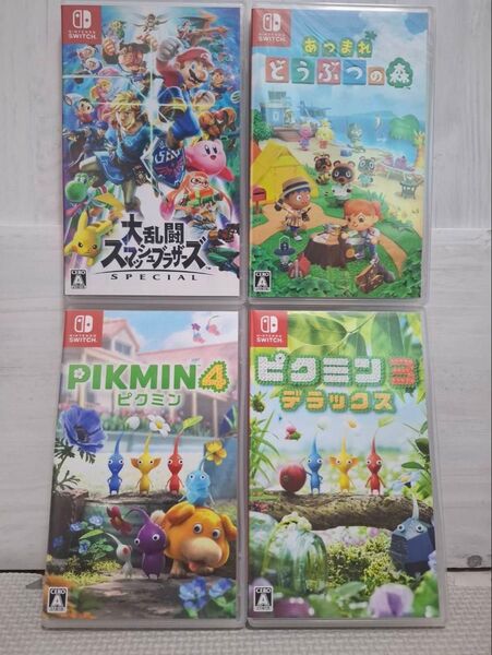 Nintendo Switch ソフト 4本まとめ