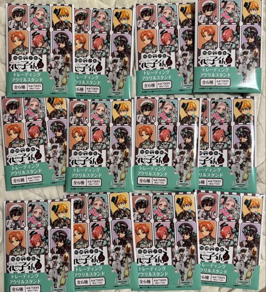 TVアニメ「地縛少年花子くん2」トレーディングアクリルスタンド 12個 ファミリーマート つかさ 葵茜 ミツバ 寧々 源光 新品