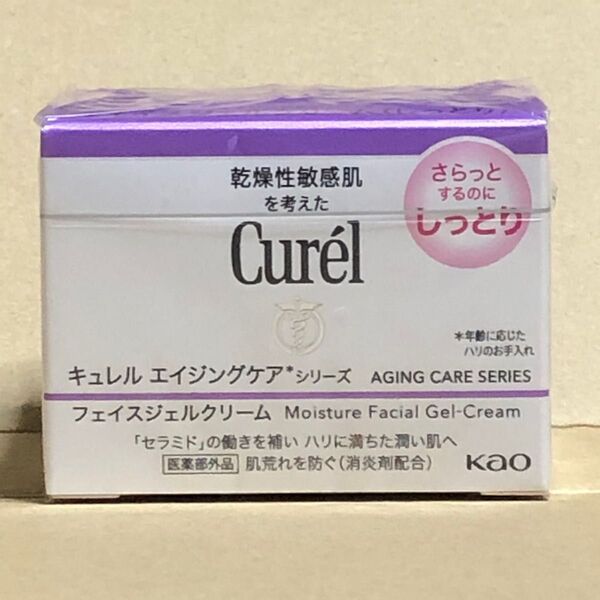 花王【キュレル curel】エイジングケアシリーズ ジェルクリーム(しっとり)40g 敏感肌・低刺激 セラミド