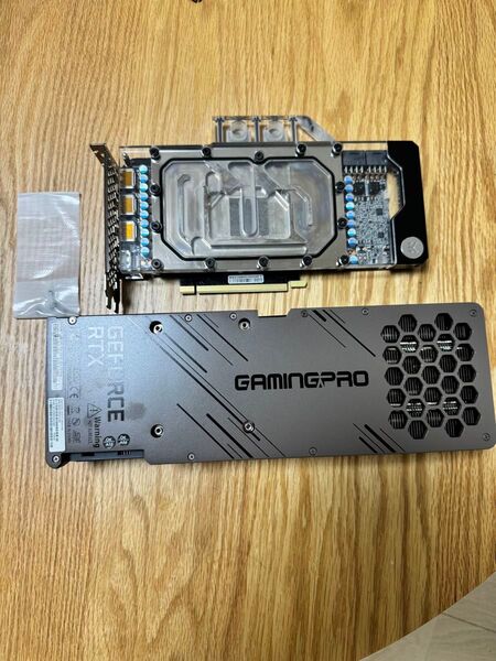 【HDMIポートのみジャンク】GeForce RTX 3080 Ti GamingPro ekwb 本格水冷化