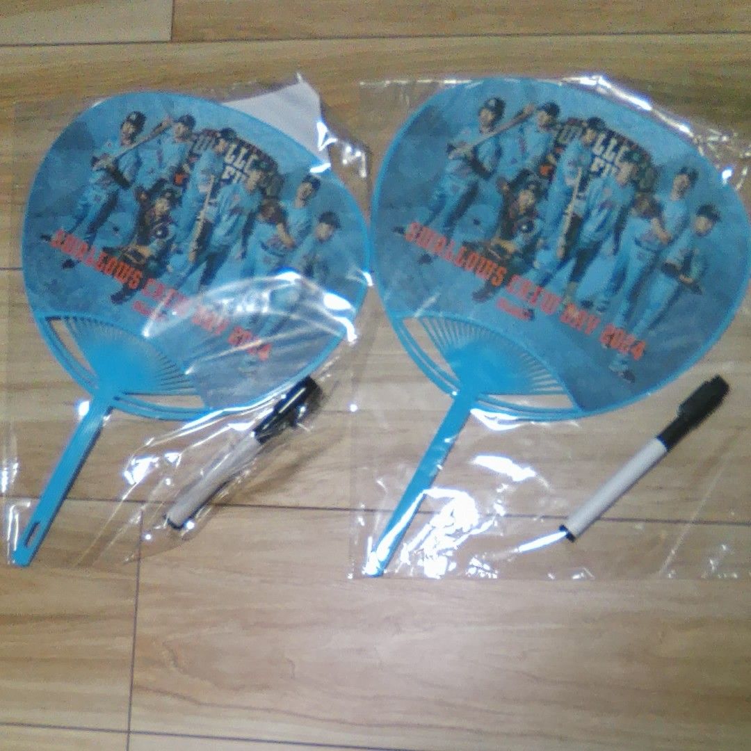 2024 CREWホワイトボードうちわ×２/神宮配布＠東京ヤクルトスワローズ