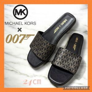 限定商品 MICHAEL KORS × 007 マイケルコース スライドサンダル