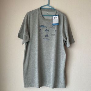 モンベル 【店舗限定】 ご当地デザインTシャツ 男女兼用 氷ノ山をはじめとする兵庫県の山々と姫路城