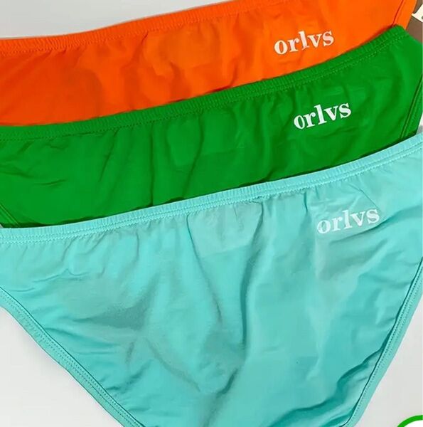【新品】ORLVS メンズビキニブリーフsize(L)170ー90 3枚セット平置き W36㎝