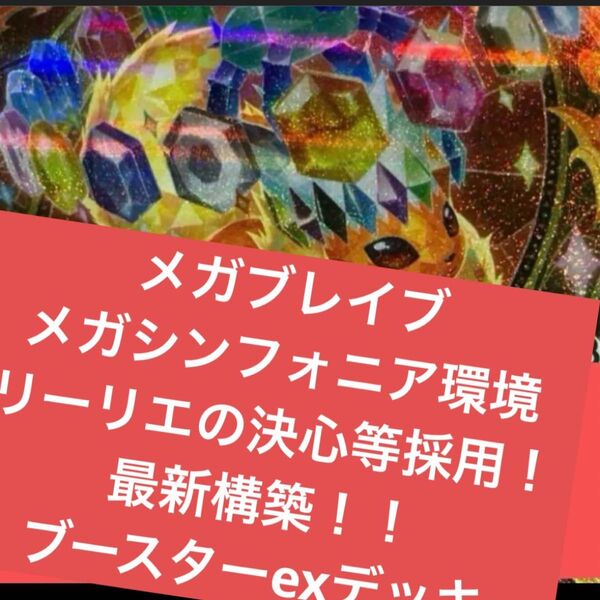 構築済みデッキ ポケモンカードゲーム ジムバトル シティリーグ 優勝デッキ ブースターexデッキ ブイズデッキ 最新構築
