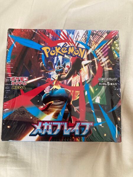 ポケモンカード メガブレイブ シュリンク付き未開封BOX