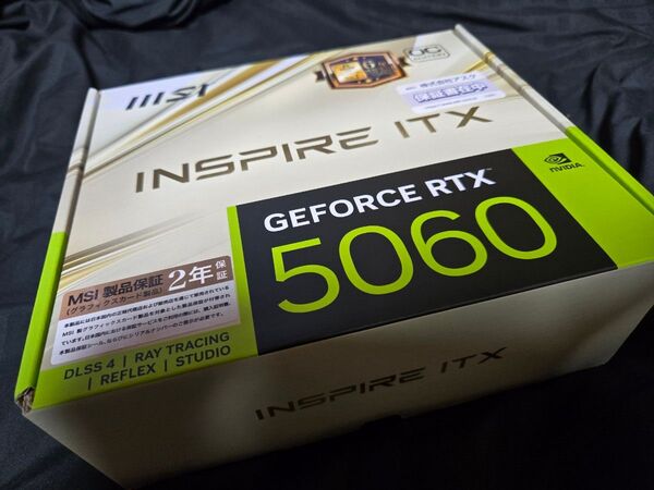 【新品未使用】MSI GeForce RTX 5060 INSPIRE ITX OC 8G
