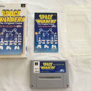 0816-003 スーパーファミコン スペースインベーダー 動作品 SFC スーファミ