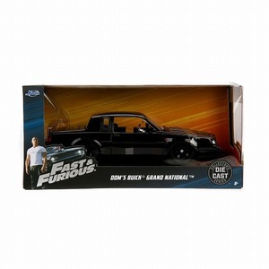 JADATOYS 1:24ワイルドスピードダイキャストカー 1991 DOM'S BUICK GRAND NATIONAL