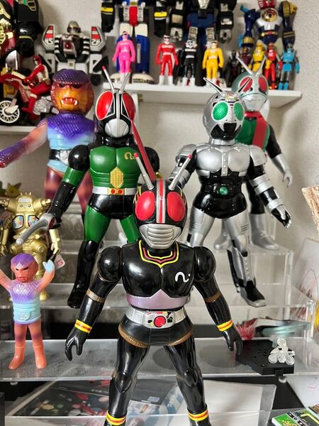 東映レトロソフビコレクション 仮面ライダー まとめ売り