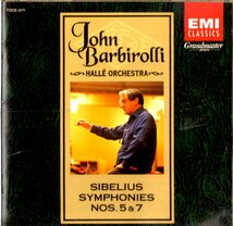 2CD (即決) シベリウス/ 交響曲全４;５;７番他/ ジョン・バルビローリ指揮_画像1