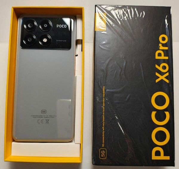 【☆美品☆】Xiaomi POCO X6 Pro グレー SIMフリー スマートフォン
