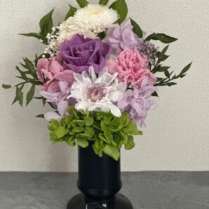 プリザーブドフラワー仏花
