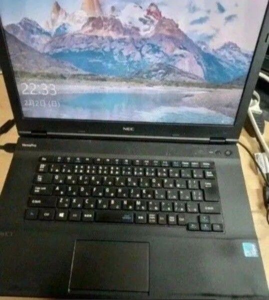 NEC VersaPro VX-3 Core i3-7100U メモリ8GB SSD120GB 15.6インチ ノートPC 中古