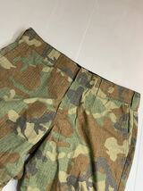 Dickies ディッキーズ　霜降り迷彩　カモフラージュ　柄　半端丈　グロップドパンツ　W32 約87cm ベージュ×緑×茶×黒_画像5