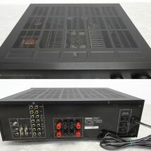 【NK160】YAMAHA ヤマハ プリメインアンプ AX-570 ブラック リモコン付き オーディオ イコライザー 増幅装置 AV _画像3