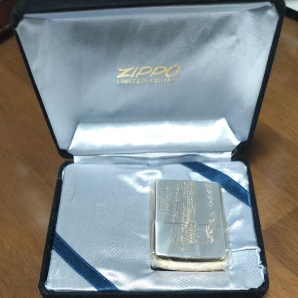 【送料無料】ZIPPO オイルライター 限定品 シルバー 未使用 未開封 ヴィンテージ