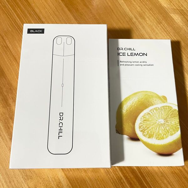 DR.CHILL ドクターチル ブラック 電子タバコ ICE LEMON アイスレモン フレーバー