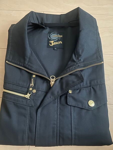未使用Jawin 54020 空調服 長袖 上着 Lサイズ ポリエステル65% 綿35% ジャケット ブルゾン 洗濯済・試着のみ