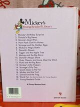 ☆Mickey's Birthday Surprise Mickey's Young Readers Library Vol. 1 BANTAM BOOKS 洋書 絵本 ミッキーマウス ディズニー_画像3