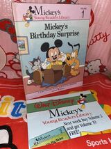 ☆Mickey's Birthday Surprise Mickey's Young Readers Library Vol. 1 BANTAM BOOKS 洋書 絵本 ミッキーマウス ディズニー_画像1