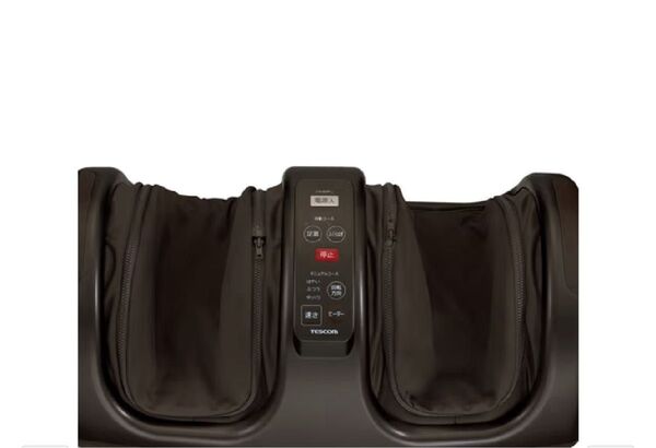 TESCOM (テスコム) フットマッサージャーTF1200B-T ダークブラウンフットマッサージャー マッサージャー ヒーター