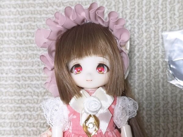 あまむす スノーバニラ ミニスウィーツドール DOLLCE ドルチェ オビツ11 1/12 ドール 人形