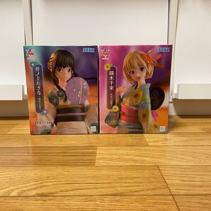リコリス・リコイル 井ノ上たきな 錦木千束 浴衣フィギュア 2個セット SEGA