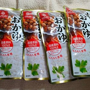はくばくもち麦おかゆ 180g×7袋 胃腸を休ませる日、労る日、検査前の食事としても。