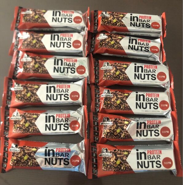 in BAR PROTEIN NUTS ナッツ ココア味 12本入り