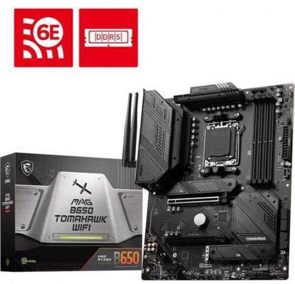 MSI MAG B650 TOMAHAWK WIFI マザーボード 「購明細書付」 新品未使用品未開封
