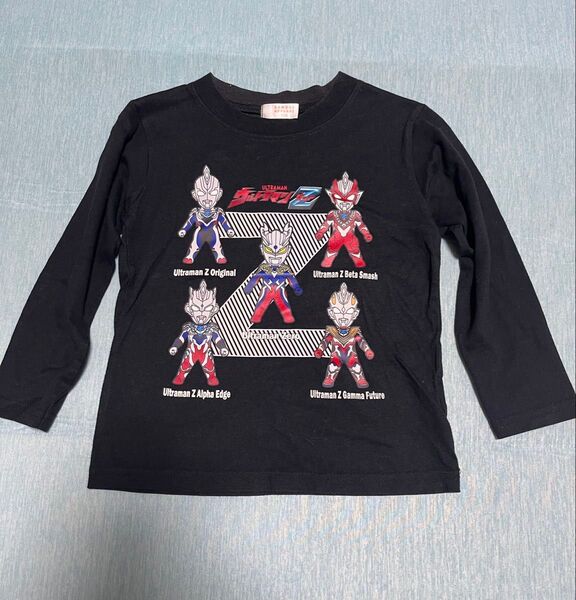 ウルトラマンZキャラクタープリント長袖Tシャツ キッズロンT 子供服 ロンT カットソー バンダイ