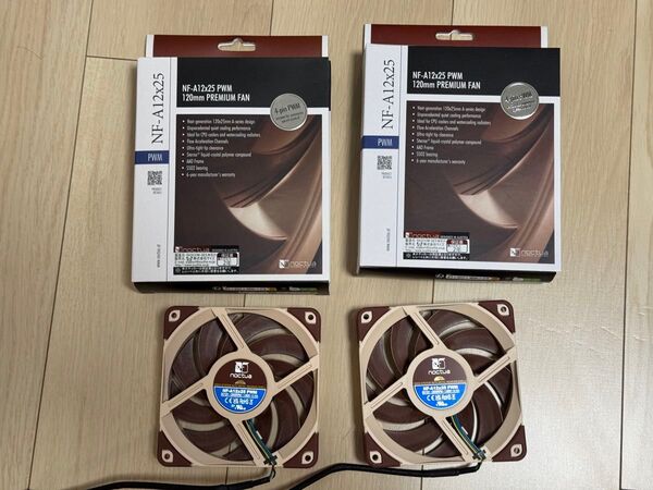 noctua NF-A12x25 PWN 2個セット 120mmファン