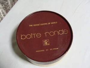 S.Y.Design boite Ronde THE GRAND CRYSTAL OF WORLD ペア