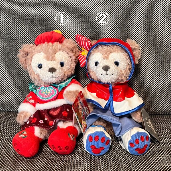 シェリーメイ ぬいぐるみ SSサイズ 2体セット 上海ディズニー ダッフィーフレンズ