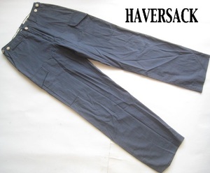  beautiful goods!! Haversack HAVERSACK*6 pocket cotton military cargo pants S.. gray made in Japan 