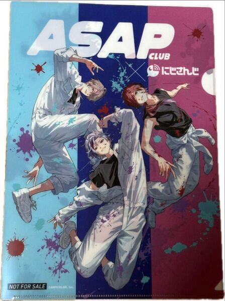 にじさんじ ASAP クリアファイル 不破湊 ローレン・イロアス 甲斐田晴 非売品